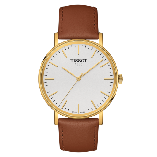 Tissot Everytime Medium Yellow Gold PVD / Silver / Strap